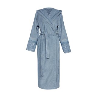 Pip Studio Soft Zellige Bathrobe Blue Grey XXL