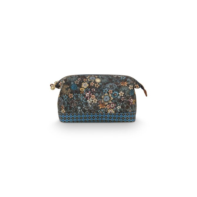 Pip Studio Cooper Cosmetic Purse Large Tutti i Fiori Blue 26x18x12cm Pip Studio Cooper Cosmetic Purse Large Tutti i Fiori Blue 26x18x12cm