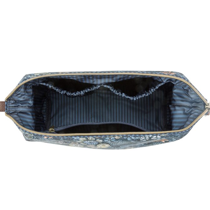 Pip Studio Cooper Cosmetic Purse Large Tutti i Fiori Blue 26x18x12cm Pip Studio Cooper Cosmetic Purse Large Tutti i Fiori Blue 26x18x12cm