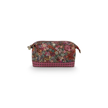 Pip Studio Cooper Cosmetic Purse Large Tutti i Fiori Pink 26x18x12cm