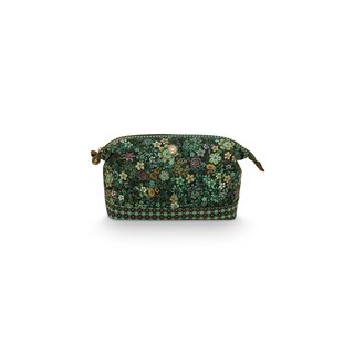 Pip Studio Cooper Cosmetic Purse Large Tutti i Fiori Green 26x18x12cm