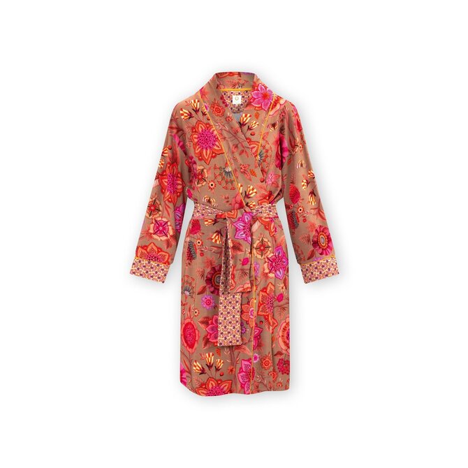 Pip Studio Nisha Kimono Viva las Flores Pink L