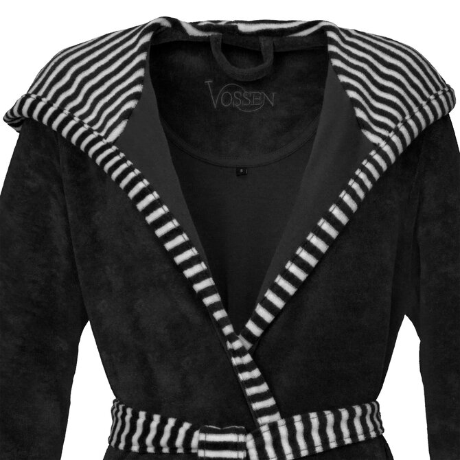 Vossen Badjas Juno schwartz XL Vossen Badjas Juno schwartz XL