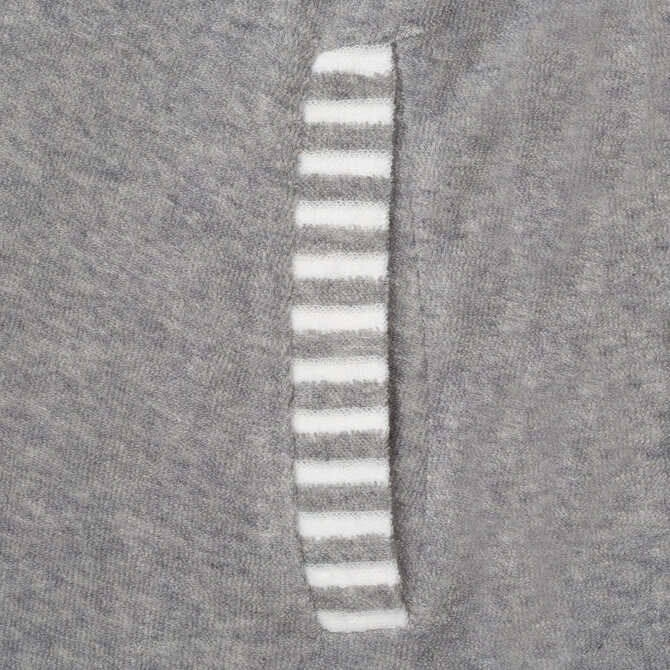 Vossen Badjas Juno grau meliert S Vossen Badjas Juno grau meliert S