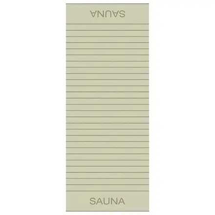 Cawo Balance Sauna  Saunalaken 80x200 wasabi