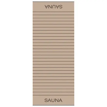 Cawo Balance Sauna  Saunalaken 80x200 sand