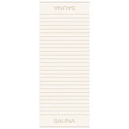 Cawo Balance Sauna  Saunalaken 80x200 natur