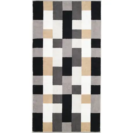 Cawo Shades Karo Douchelaken 70x140 stein