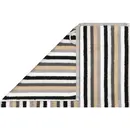 Cawö Cawo Shades Streifen Washandje 16x22 stein
