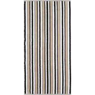 Cawo Shades Streifen Gastendoekje 30x50 stein