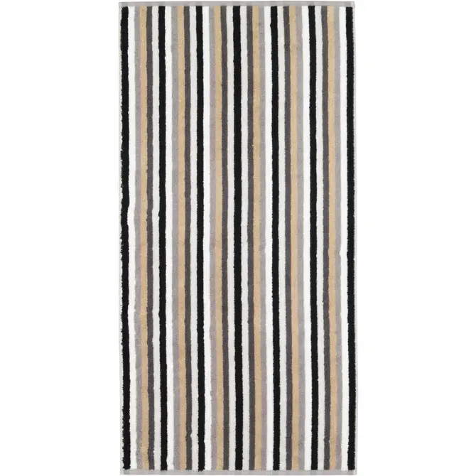 Cawo Shades Streifen Gastendoekje 30x50 stein