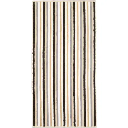 Cawo Shades Streifen Gastendoekje 30x50 sand