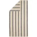 Cawö Cawo Shades Streifen Douchelaken 70x140 sand