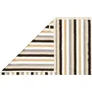 Cawö Cawo Shades Streifen Douchelaken 70x140 sand