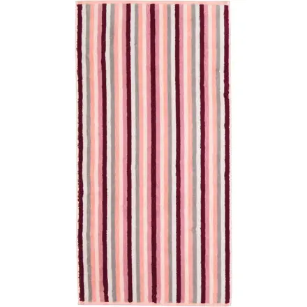Cawo Shades Streifen Gastendoekje 30x50 beere