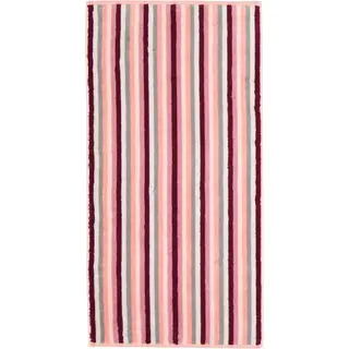 Cawo Shades Streifen Douchelaken 70x140 beere
