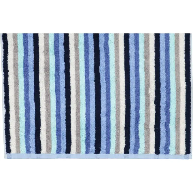 Cawo Shades Streifen Washandje 16x22 aqua