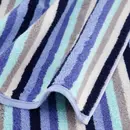 Cawö Cawo Shades Streifen Washandje 16x22 aqua