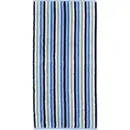 Cawö Cawo Shades Streifen Gastendoekje 30x50 aqua