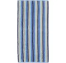 Cawo Shades Streifen Gastendoekje 30x50 aqua