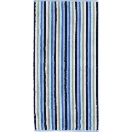 Cawo Shades Streifen Gastendoekje 30x50 aqua