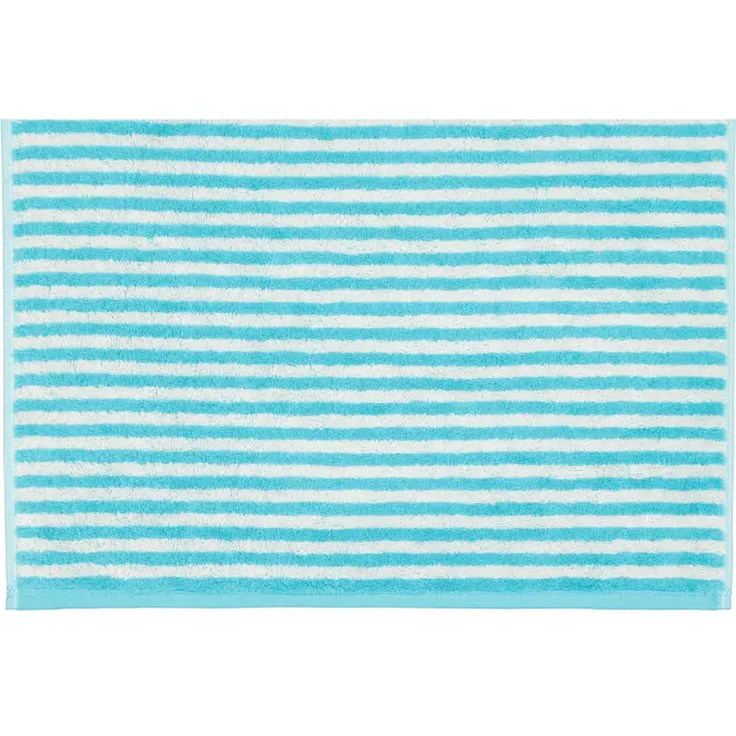 Cawo Campus Ringel Gastendoekje 30x50 türkis