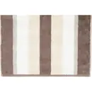 Cawö Cawo Noblesse Stripes  Handdoek 50x100 walnuss