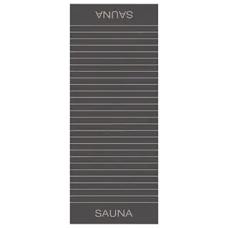 Cawo Balance Sauna  Saunalaken 80x200 anthrazit