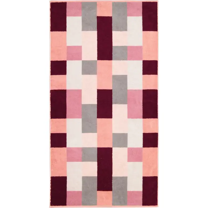 Cawo Shades Karo Douchelaken 70x140 beere