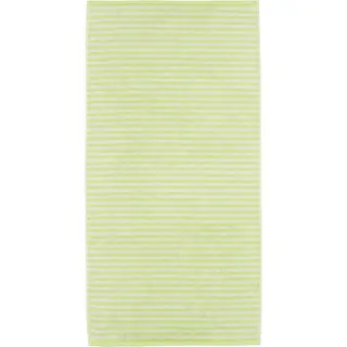 Cawo Campus Ringel Handdoek 50x100 pistazie