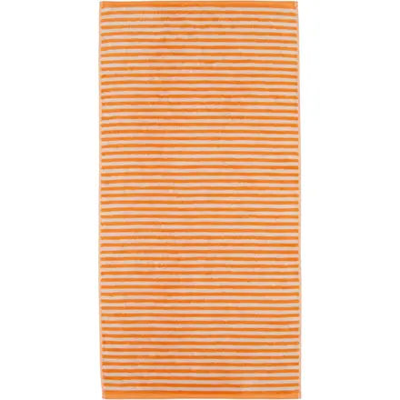 Cawo Campus Ringel Douchelaken 70x140 mandarine
