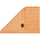 Cawö Cawo Campus Ringel Douchelaken 70x140 mandarine