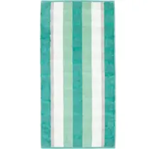 Cawo Noblesse Stripes  Gastendoekje 30x50 smaragd