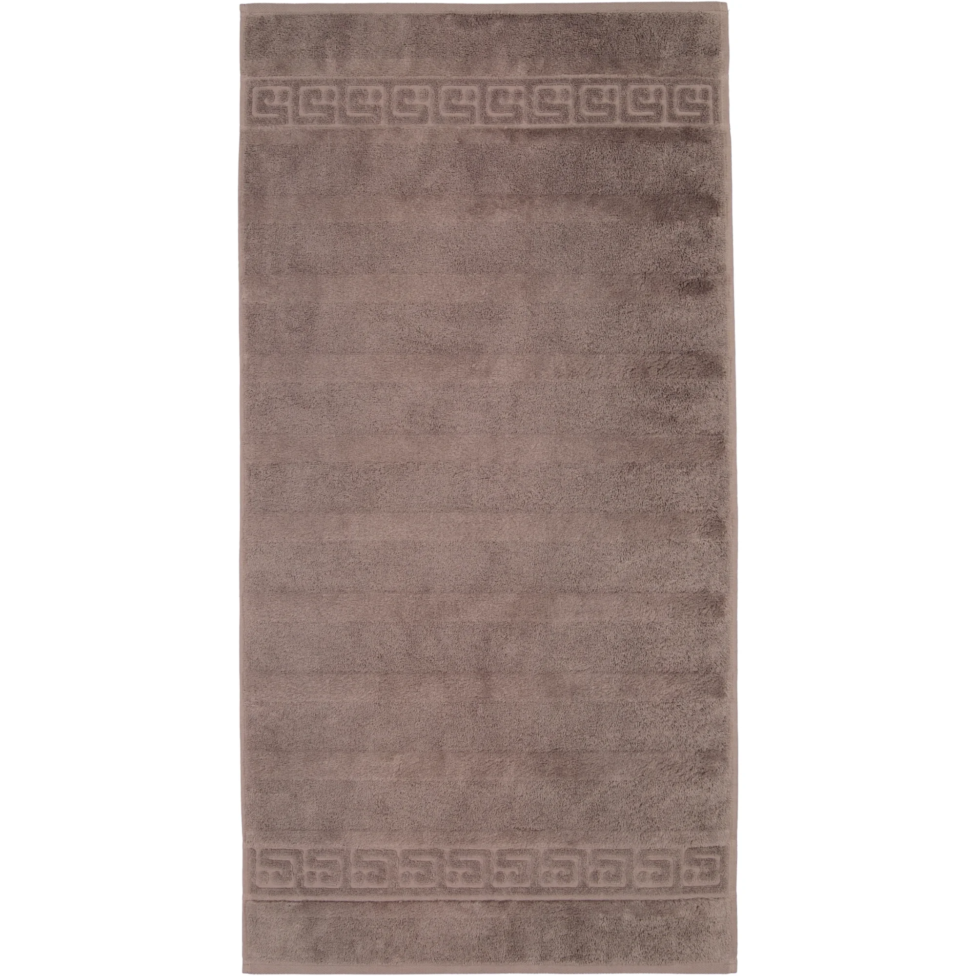 Cawö Cawo Noblesse Uni Handdoek 50x100 walnuss