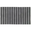 Cawö CAWÖ Home Keerbare  Badmat Balance Gestreept 1008 77 platin 60x100