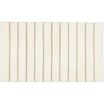CAWÖ Home Keerbare  Badmat Balance Gestreept 1008 33 natur 60x100
