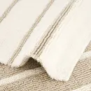 Cawö CAWÖ Home Keerbare  Badmat Balance Gestreept 1008 33 natur 60x60