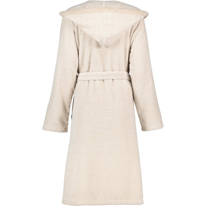 Cawö Badjas met capuchon 6425   natur 46
