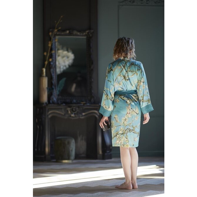 Beddinghouse x Van Gogh Museum Almond Blossom Kimono - Blue L/XL Beddinghouse x Van Gogh Museum Almond Blossom Kimono - Blue L/XL