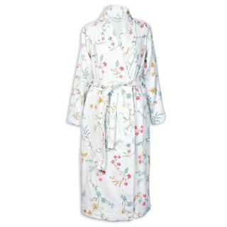 Pip Studio Les Fleurs Bathrobe White L
