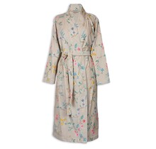Pip Studio Les Fleurs Bathrobe Khaki M