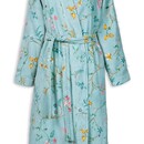 Pip Studio Pip Studio Les Fleurs Bathrobe Blue XL