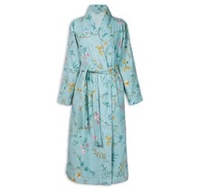 Pip Studio Les Fleurs Bathrobe Blue XL