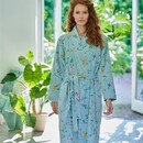 Pip Studio Pip Studio Les Fleurs Bathrobe Blue XL