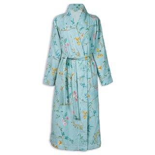 Pip Studio Les Fleurs Bathrobe Blue M