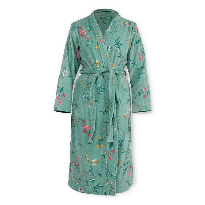 Pip Studio Les Fleurs Badjas - Groen L