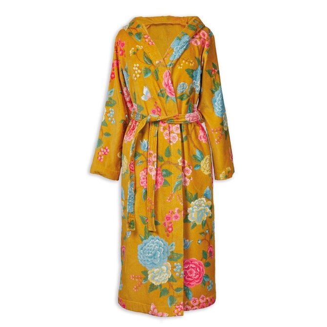 Pip Studio Good Evening Bathrobe Yellow L