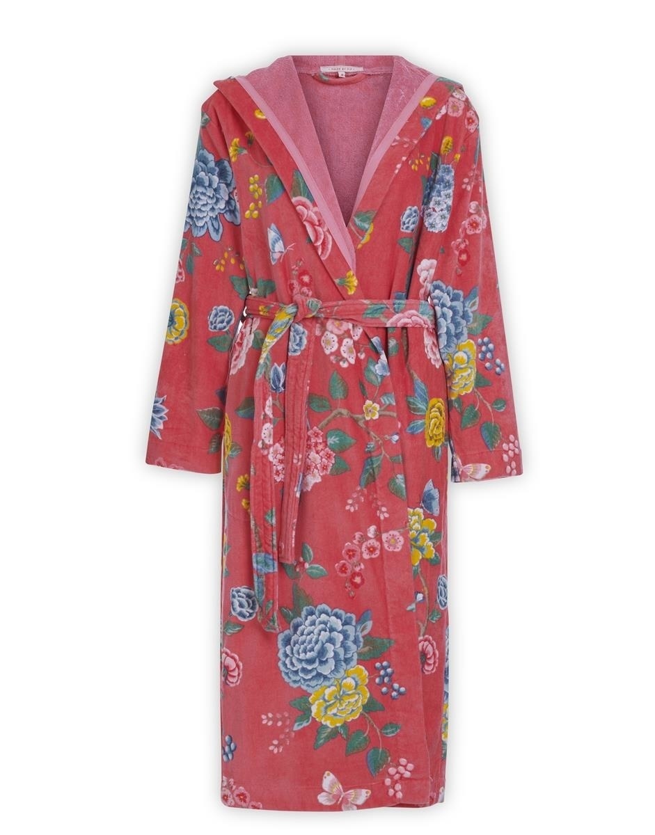Pip Studio Pip Studio Good Evening Bathrobe Coral L