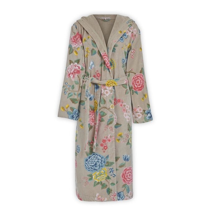 Pip Studio Good Evening Bathrobe Khaki L Pip Studio Good Evening Bathrobe Khaki L