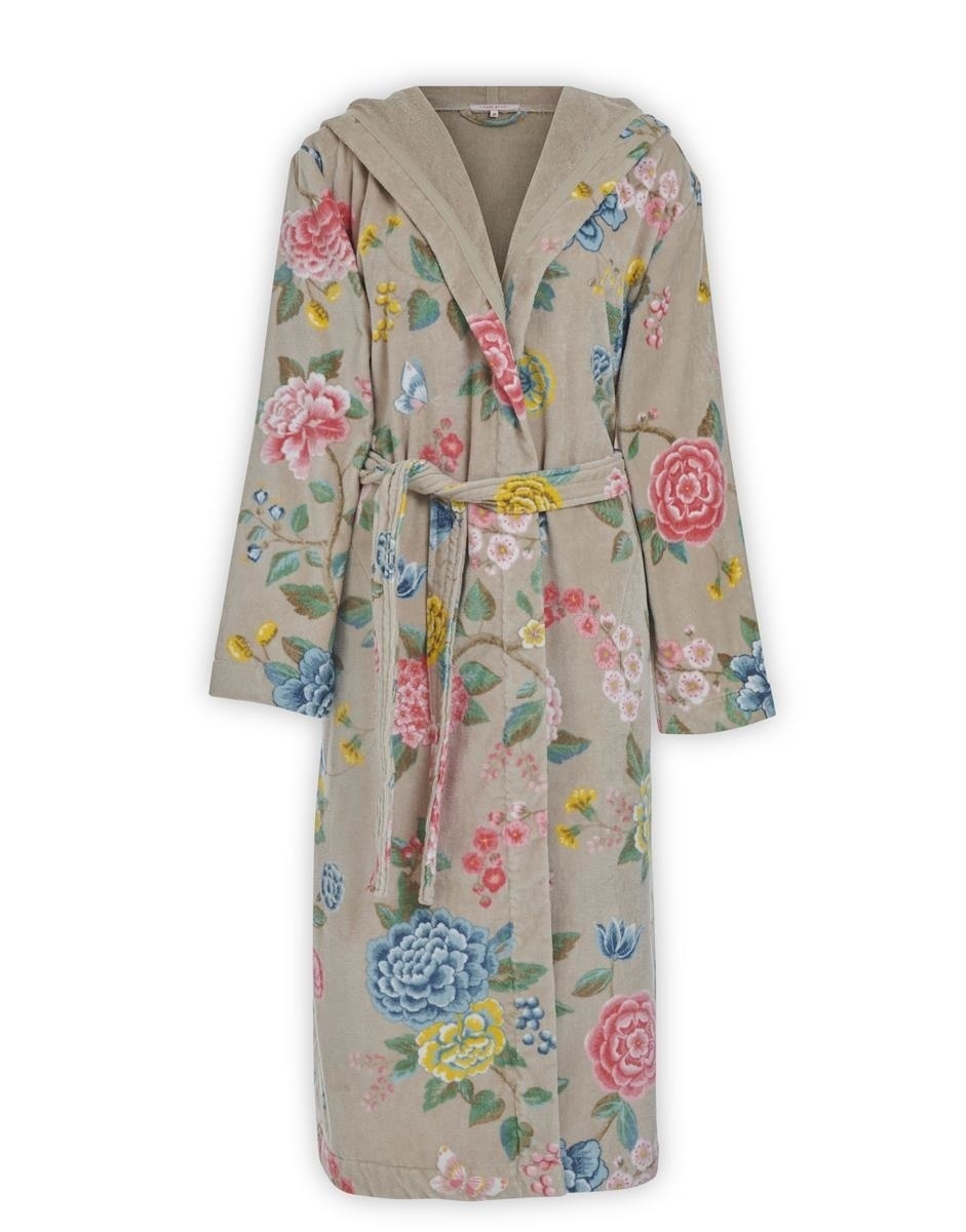 Pip Studio Pip Studio Good Evening Bathrobe Khaki L